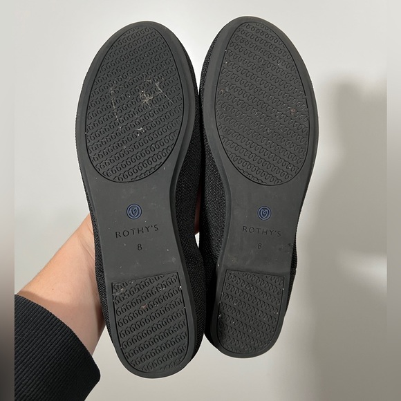 Rothy’s The Flat in Black Solid - Size 8 women’s - Picture 11 of 11